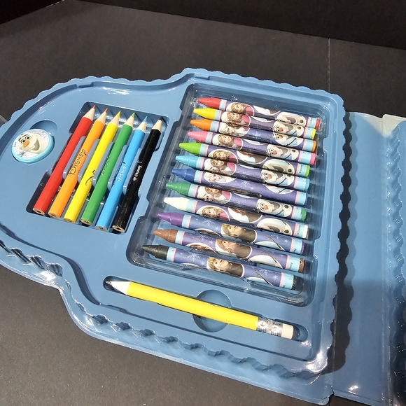 Disney's Frozen Toy/Party Lot Marble Run Art Set Book Party Favors READ - Picture 4 of 13